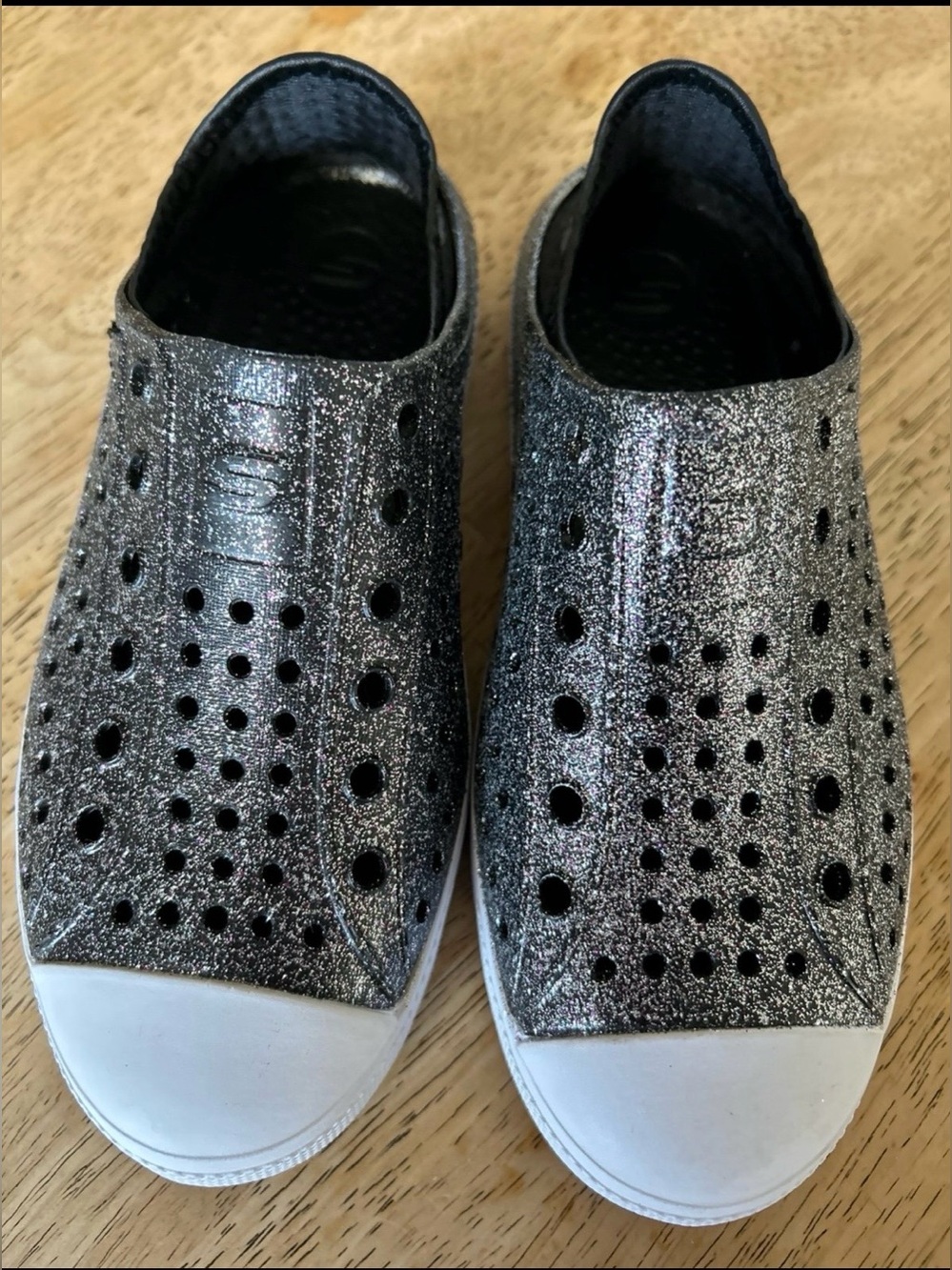 Skechers Shoes for the Water, New Glittery Color Black, Size 2,
New No Tag